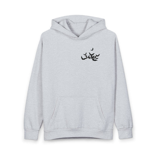 Minimal Luxury 'No Excuses Hoodie' — Gothic Vine Graphic Pullover (Silent Discipline)